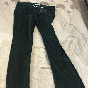 Talbots velvet trousers